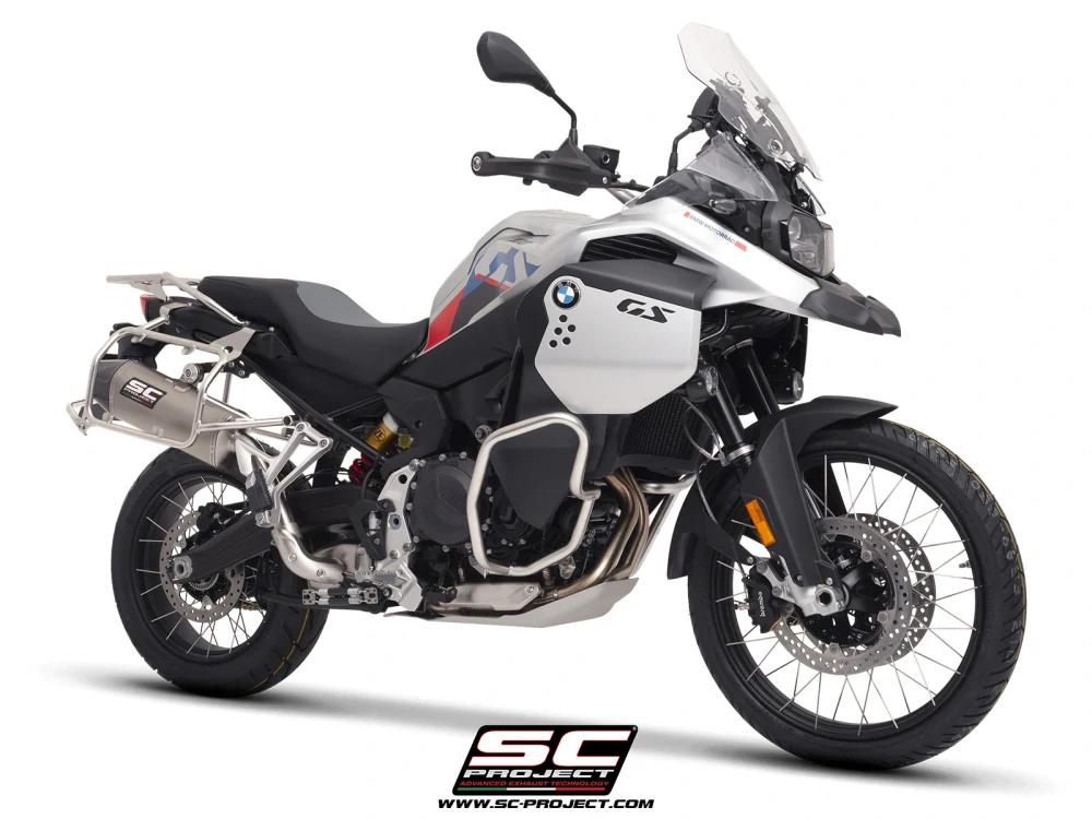 SC-PROJECT Titanový výfuk X-Plorer II GT BMW F 900 GS Adventure (24-25) E5+