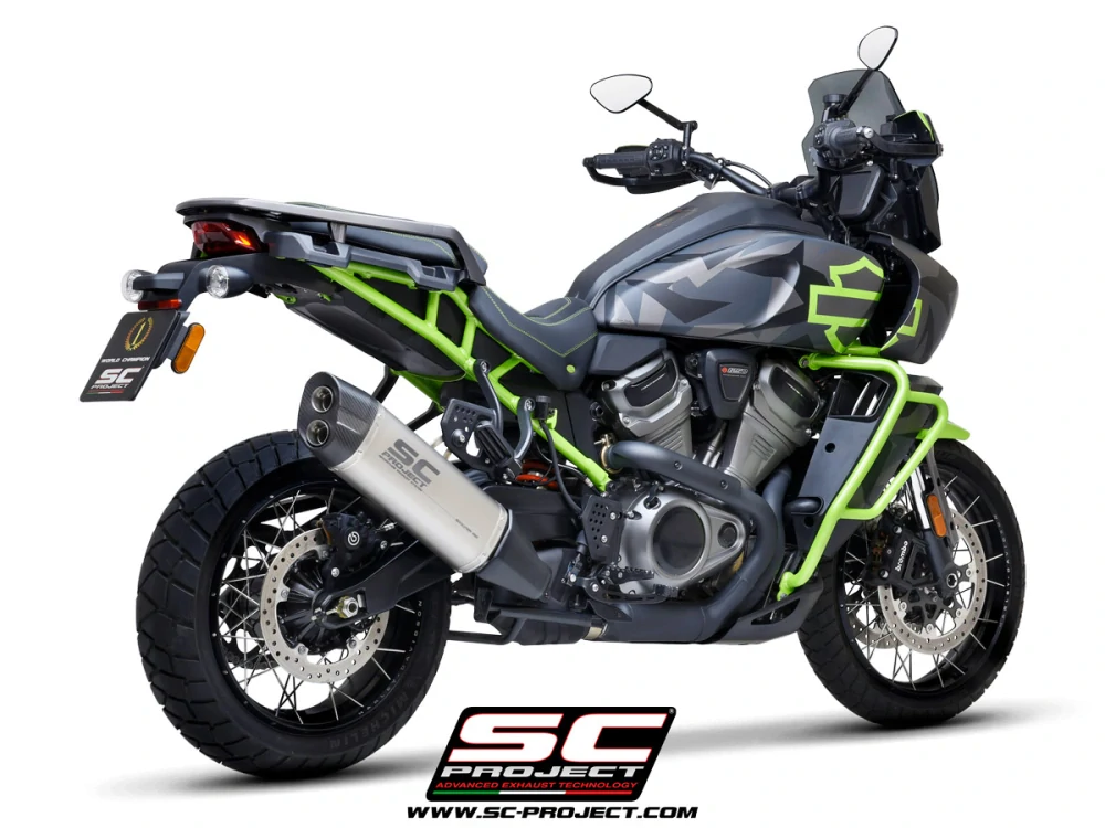 SC-PROJECT Titanový výfuk Adventure HD Pan America (20-25) E5