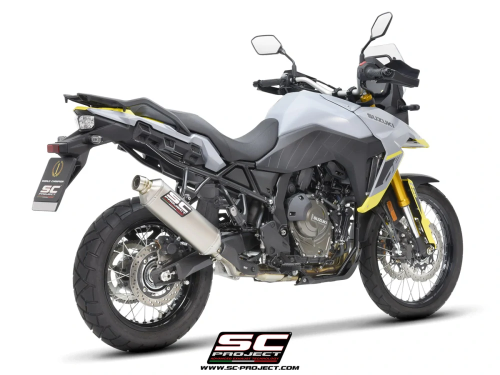 SC-PROJECT Titanový výfuk Rally Raid Suzuki V-STROM 800DE / 800SE (23-25) E5