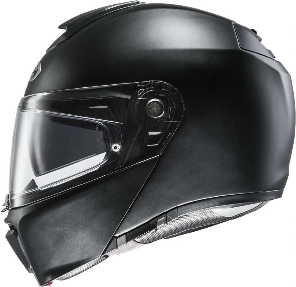 HJC výklopná přilba RPHA 90 METAL BLACK - black lesklá
