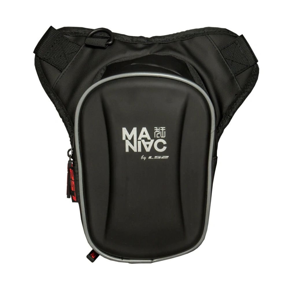 LS2 stehenní kapsa/ taška na nohu voděodolná LLB-02 LEG BAG 900D černá 4,5 l