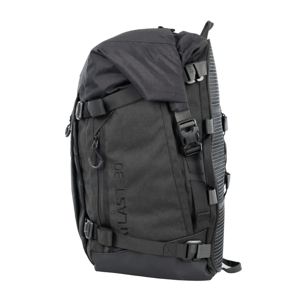Brašna na sedadlo spolujezdce Atlas T-30 Advanced Tourpack, OXFORD (černá, objem 30 l)