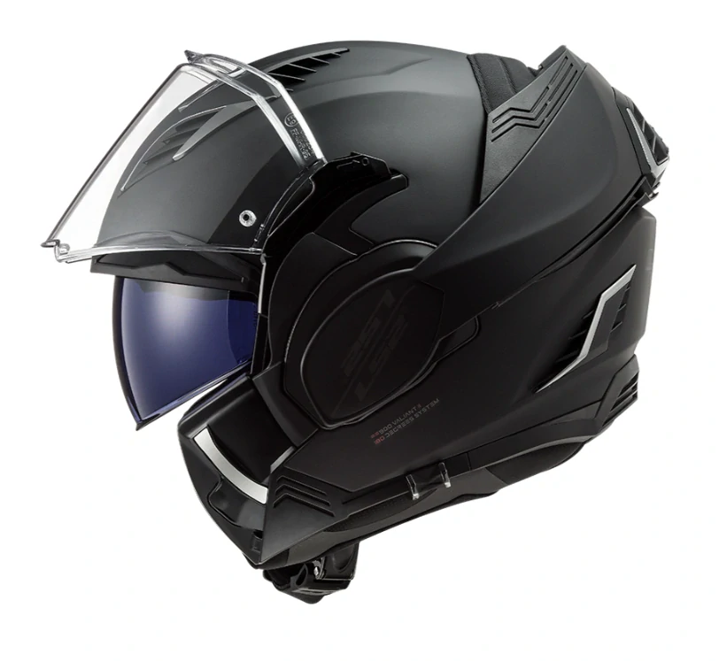 Překlápěcí moto helma LS2 FF900 Valiant 2 Noir matná černá
