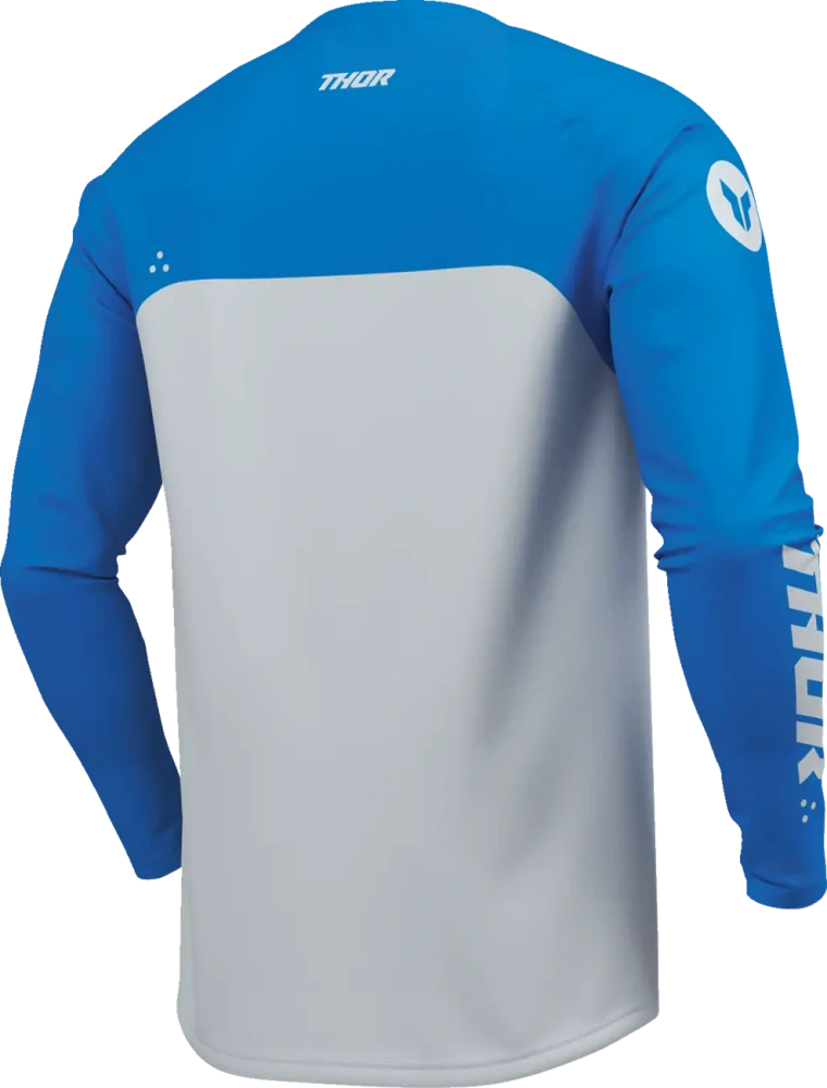 Dětský moto dres THOR Youth Ridemode Menace Jersey modrá/šedá