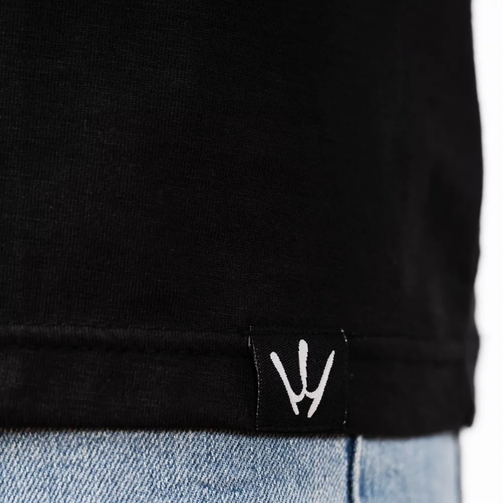 PITCHA triko SIMPLE black/grey