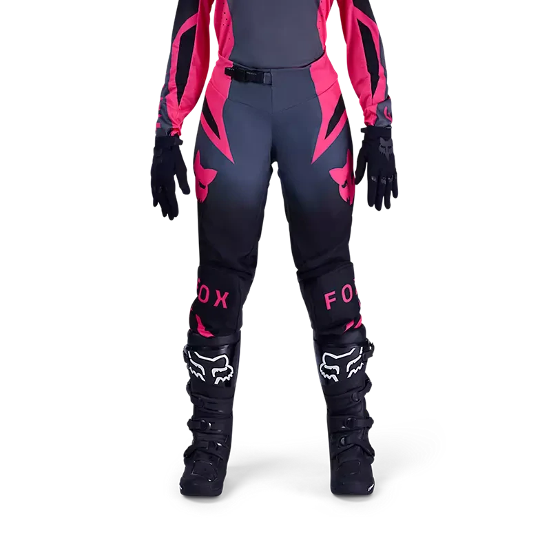 Dámské moto kalhoty FOX Womens 180 Shield Pants černá/růžová