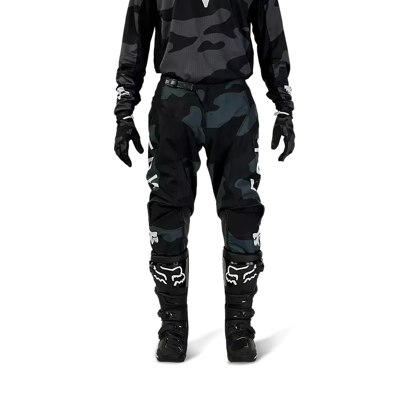 Pánské moto kalhoty FOX 180 Bnkr Pants černá/camo