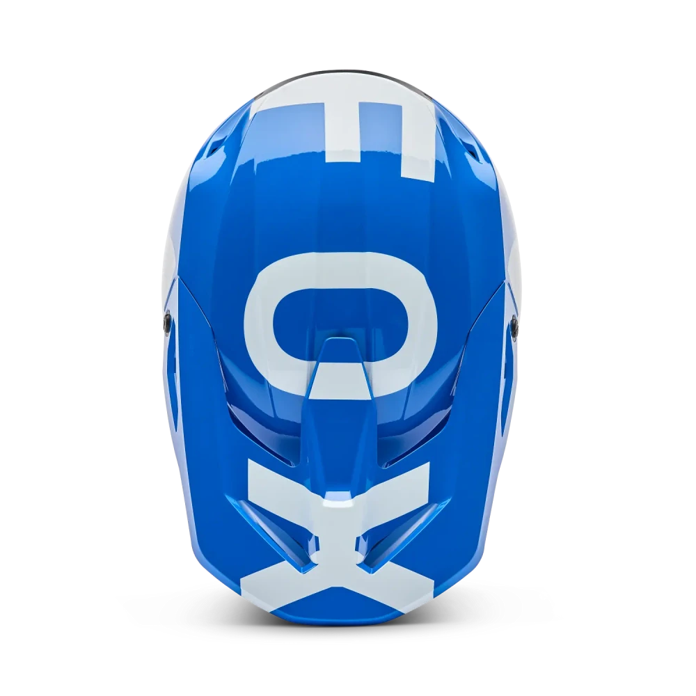 Pánská moto helma FOX V1 Shield modrá