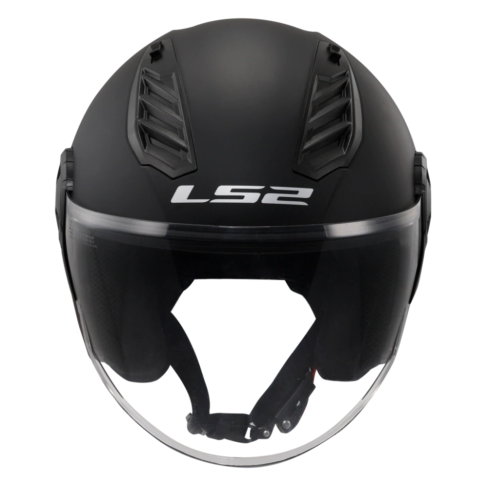 LS2 otevřená přilba OF616 AIRFLOW II SOLID MATT BLACK-06