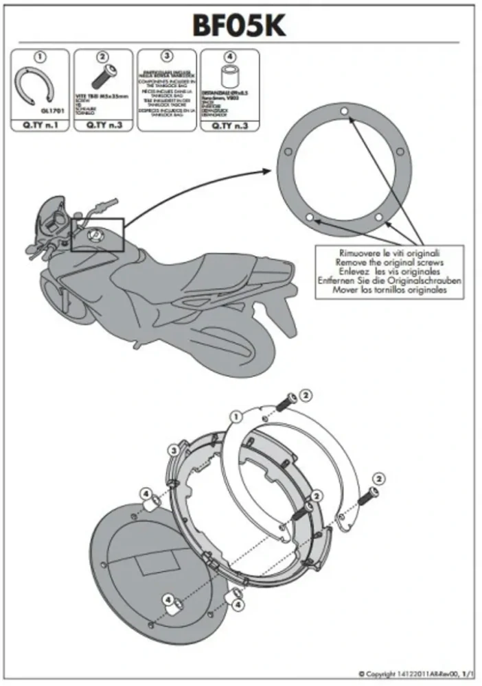Redukce TANKLOCK KAPPA BF05K