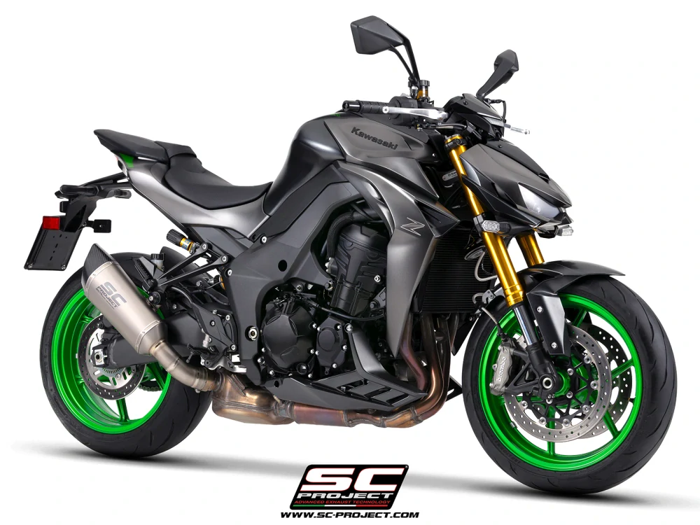 SC-PROJECT Kawasaki Z1100-SE 2026 Titanový výfuk SC1-R 
