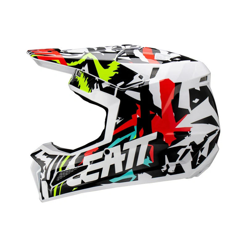 LEATT Moto helma Junior 3.5 Zebra
