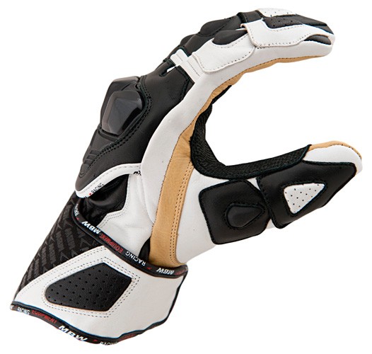 MBW Pánské kožené moto rukavice RONY