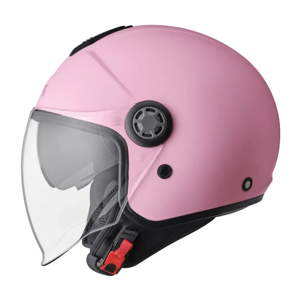 GMS Otevřená moto přilba GELATO Fragola-jahodová