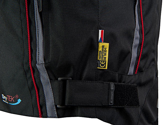 MBW Pánská textilní moto bunda NEO red