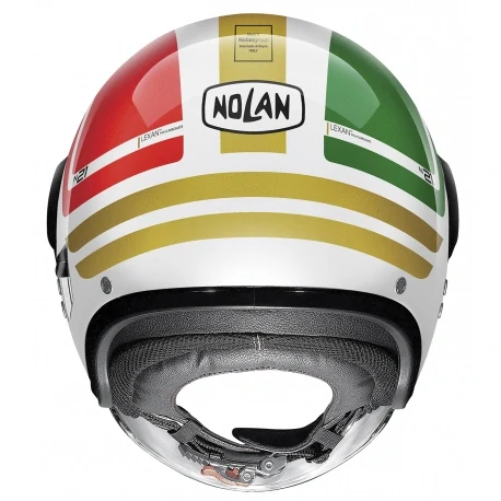 NOLAN Otevřená moto helma Nolan N21 Visor Flybridge Metal White 67
