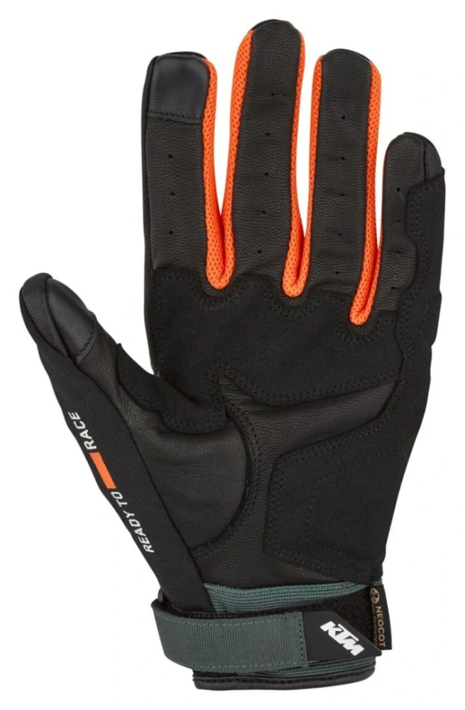 KTM Moto rukavice TWO 4 RIDE V3  BLK/GREEN