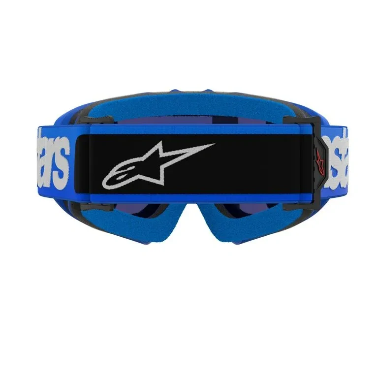 Alpinestars brýle VISION YOUTH BLAZE (modrá, zrcadlové modré plexi) 2026