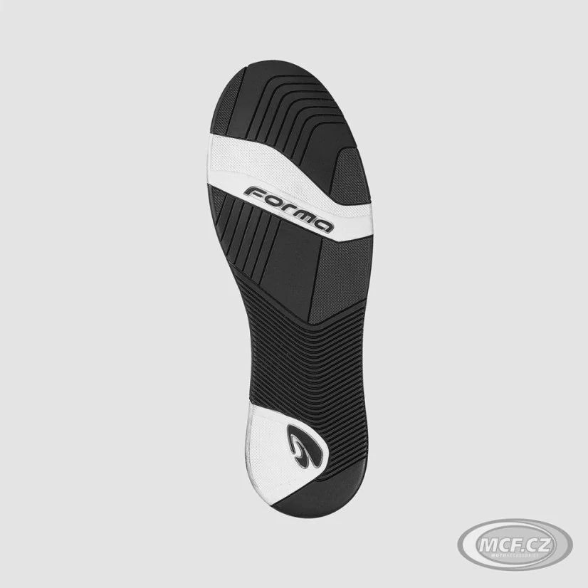 Dámské moto boty FORMA SWIFT X FIT DRY LADY černo/bílé