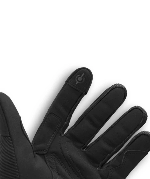 VESPA Rukavice DEC DOUBLE BLACK
