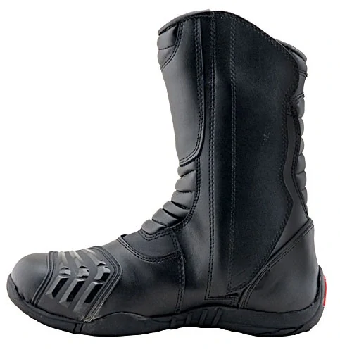 MBW Pánské kožené moto boty TR113 černé