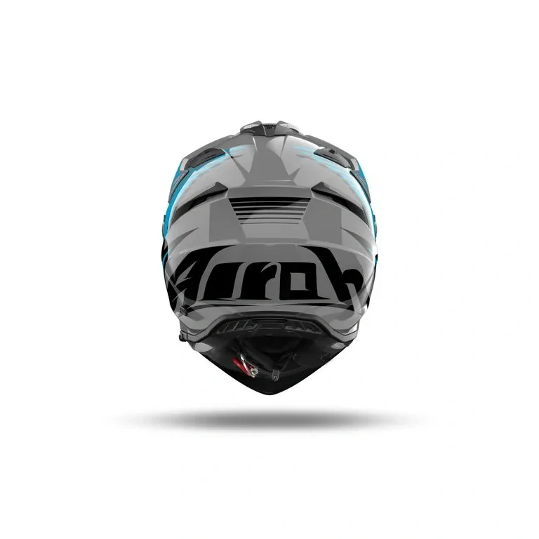 AIROH Enduro moto přilba BANDIT Spicy modrá lesklá