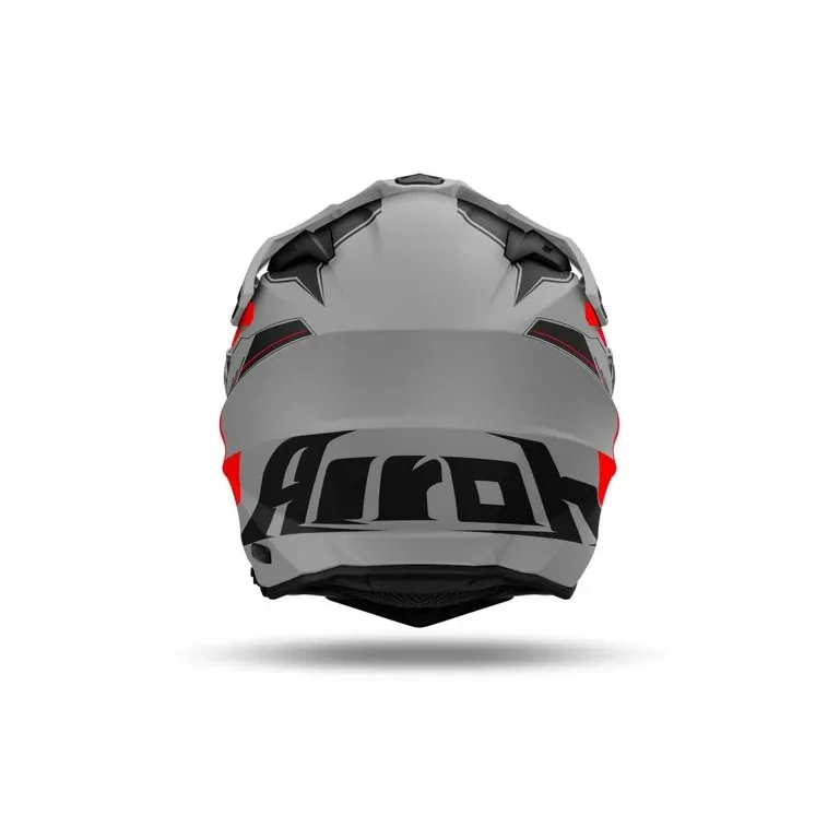 AIROH Enduro moto přilba COMMANDER 2 REVEAL matná červená fluo