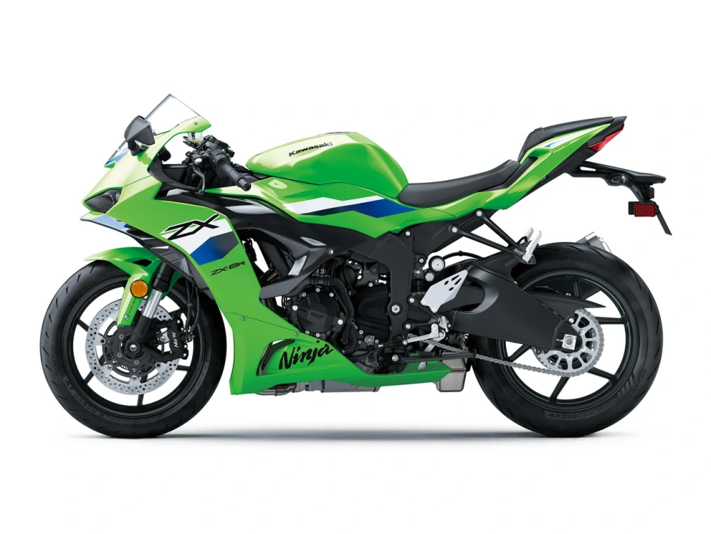 Kawasaki Ninja ZX-6R MY27 Lime Green / Blue