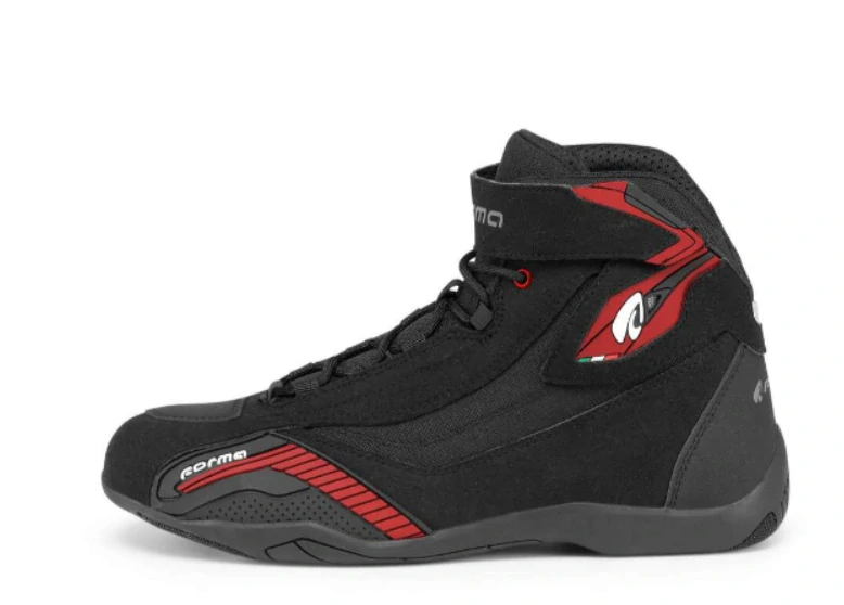 FORMA moto boty GENESIS černé/červené