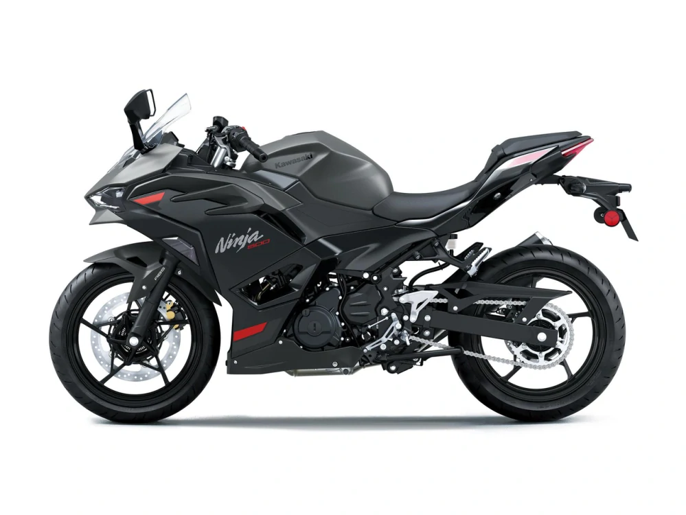 KAWASAKI Ninja 500 SE MY27 Metallic Matte Graphenesteel Gray / Metallic Spark Black