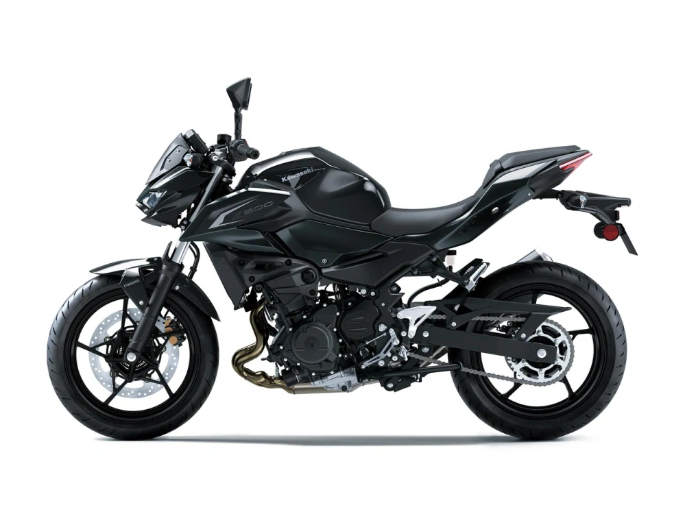 KAWASAKI Z500 MY27 Ebony / Metallic Carbon Gray
