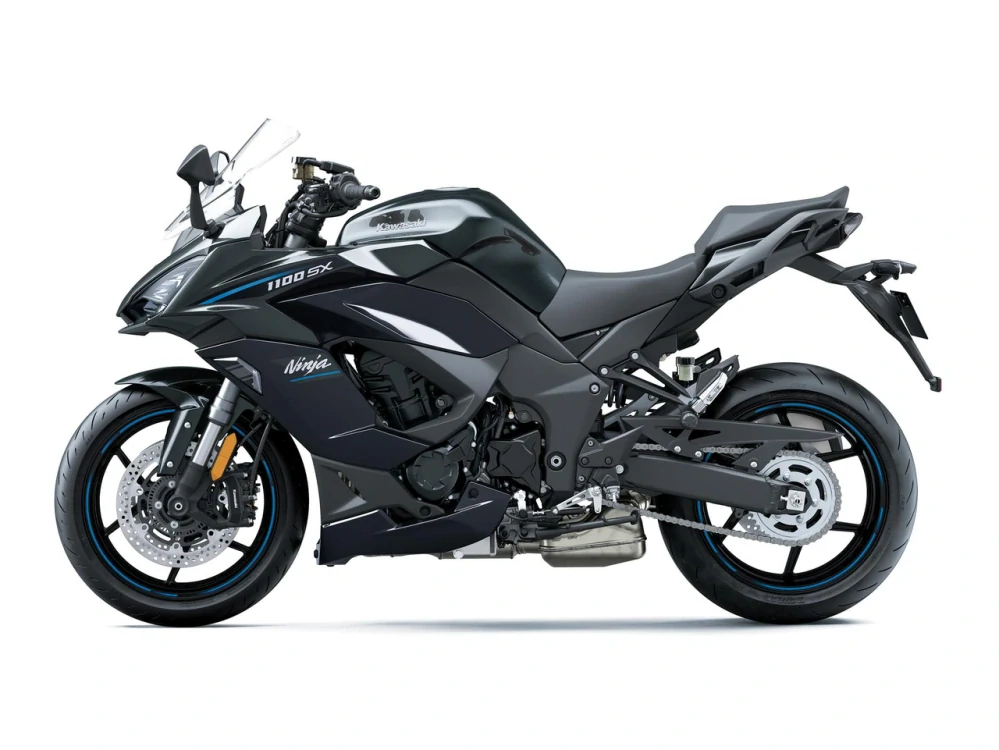 KAWASAKI NINJA 1100SX MY27 MMetallic Carbon Gray / Metallic Diablo Black