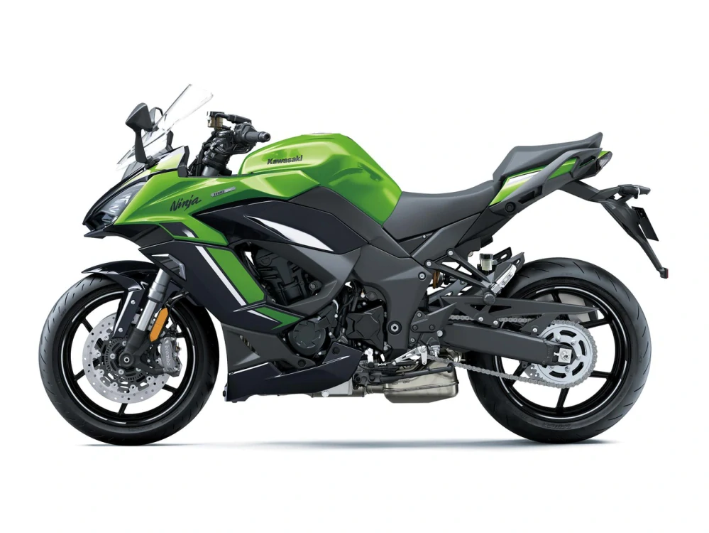 KAWASAKI NINJA 1100SX SE MY27 Plasma Lime Green / Metallic Diablo Black