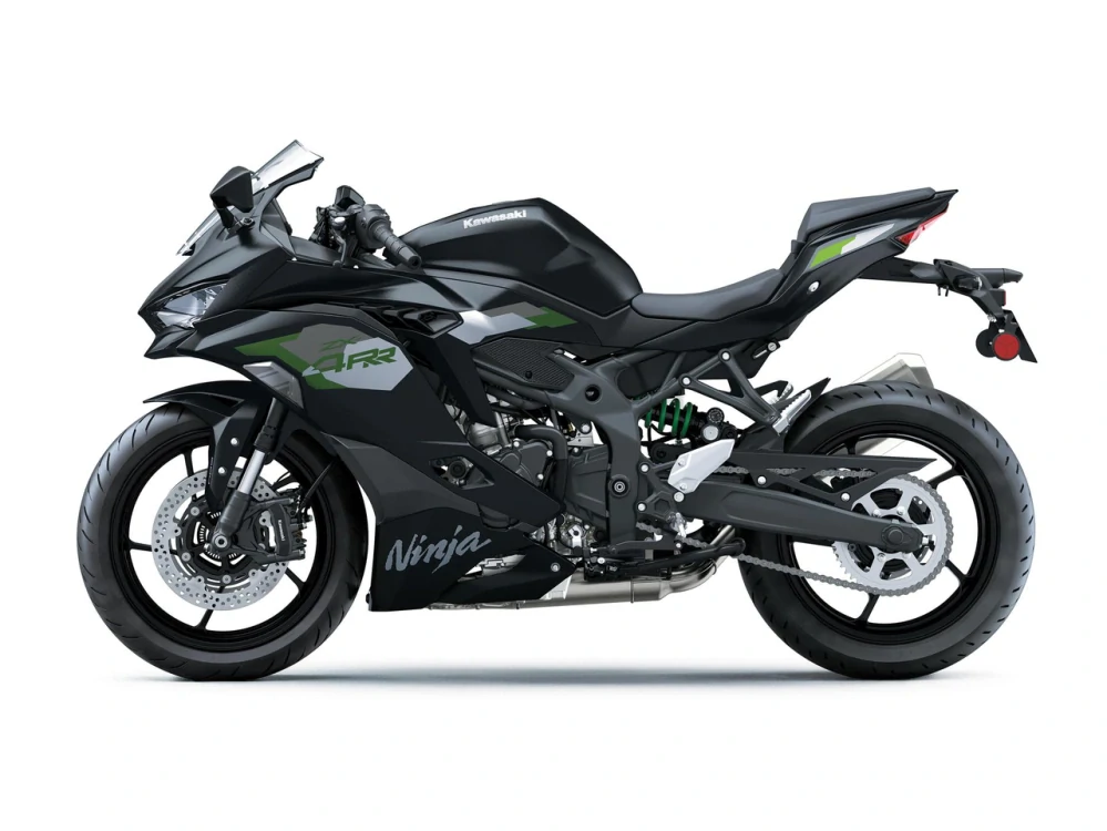 KAWASAKI NINJA ZX-4RR MY27 Metallic Matte Carbon Gray / Metallic Spark Black