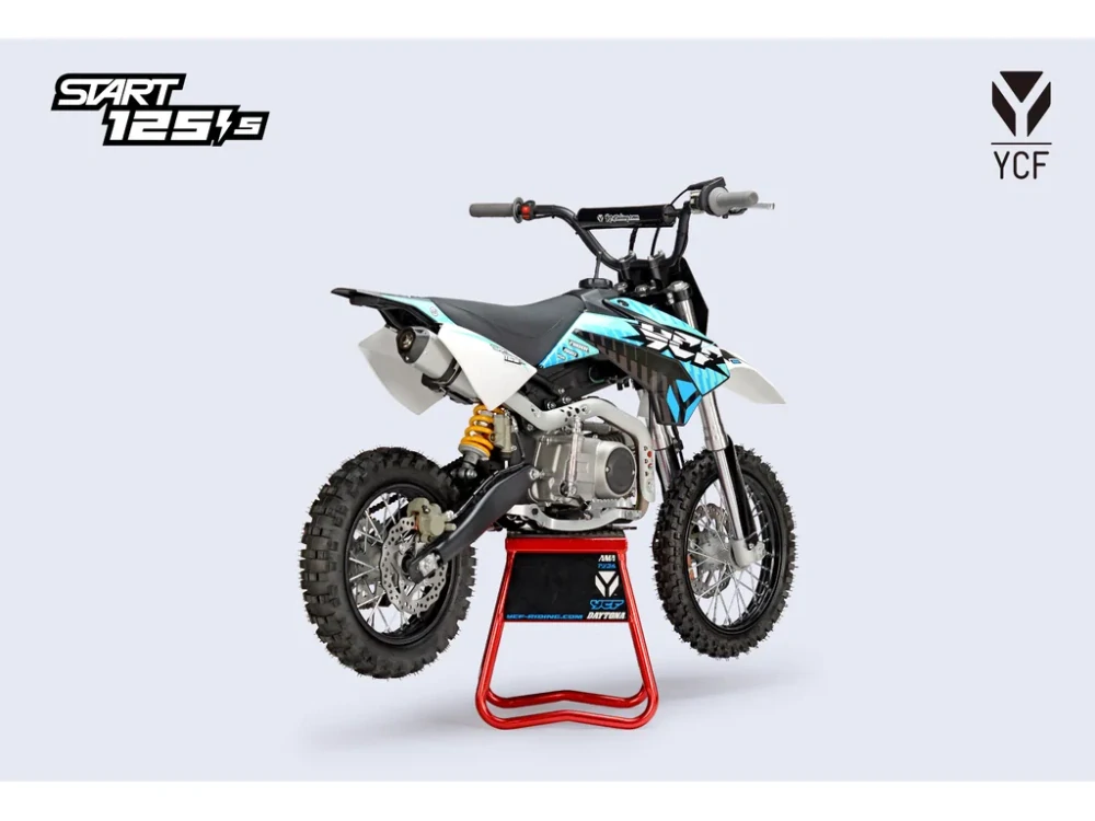 PITBIKE YCF START 125SE tyrkysová