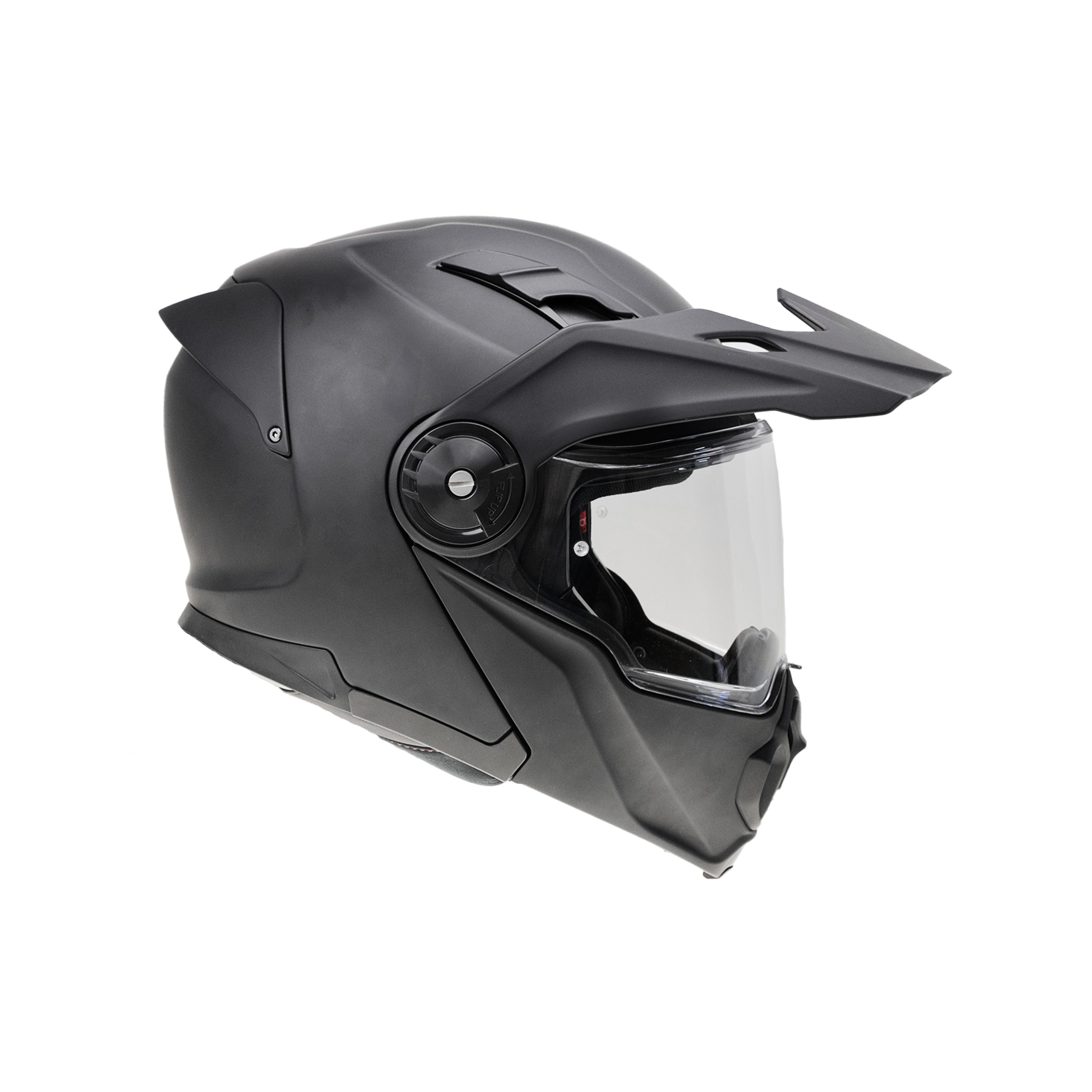 YOHE výklopná enduro moto přilba FG102 Double Visor Matná Černá