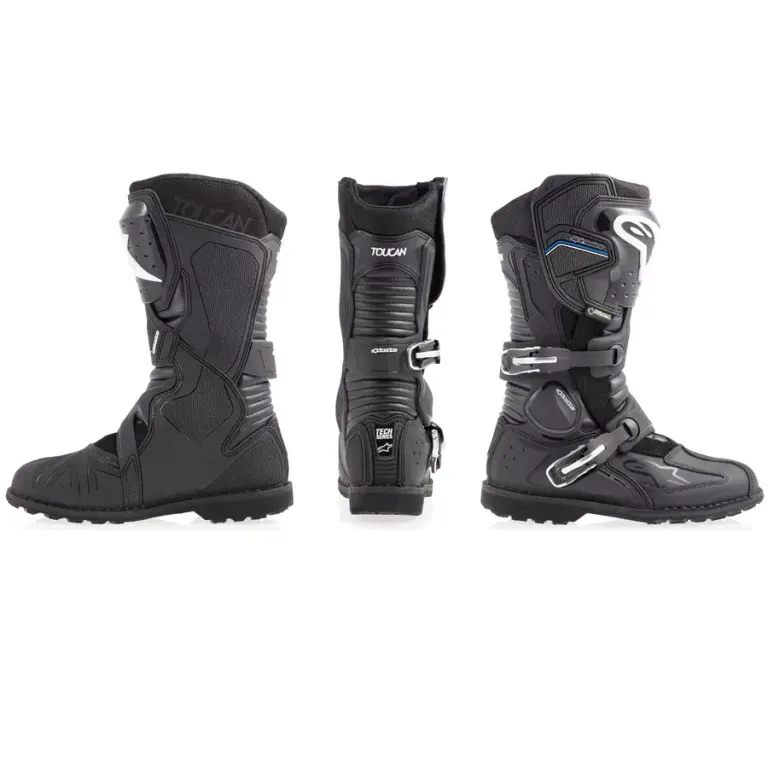 ALPINESTARS moto boty TOUCAN GORE-TEX černé ! BAZAR !