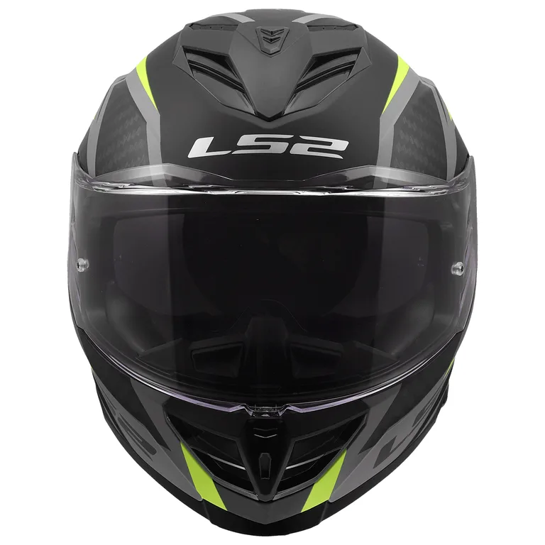 LS2 integrální helma FF818 STORM III DYNAMO BLACK H-V YELLOW