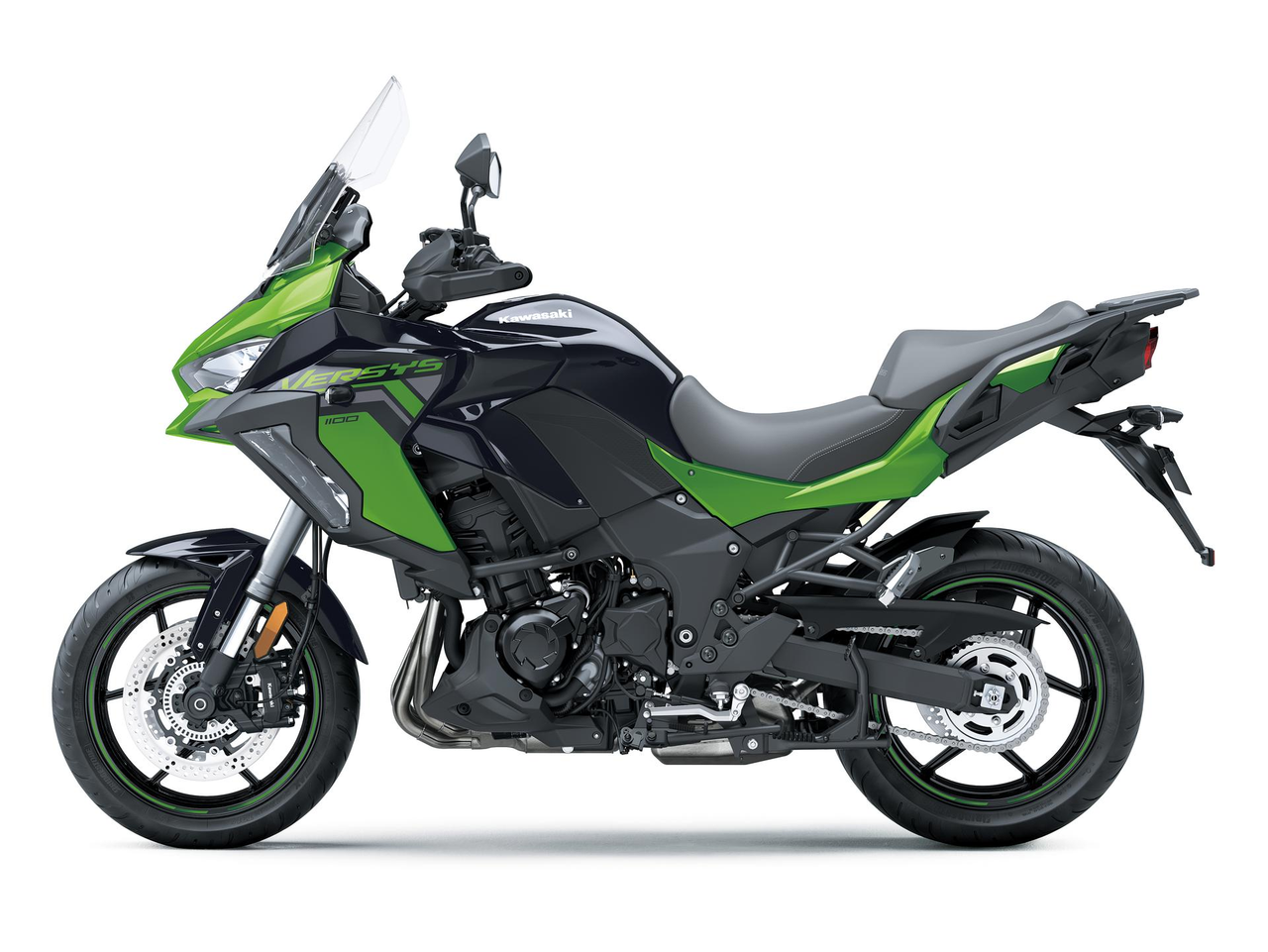 KAWASAKI Versys 1100 SE MY27 Plasma Lime Green / Metallic Diablo Black