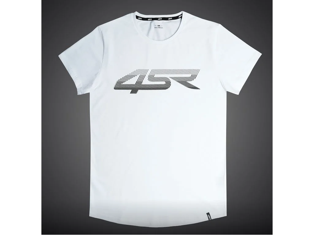 4SR Tričko Lines White