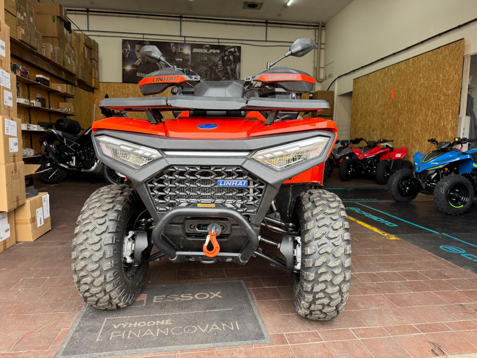 Linhai ATV 550L LANDFORCE EPS, EFI, T3b Orange 300KM!!!