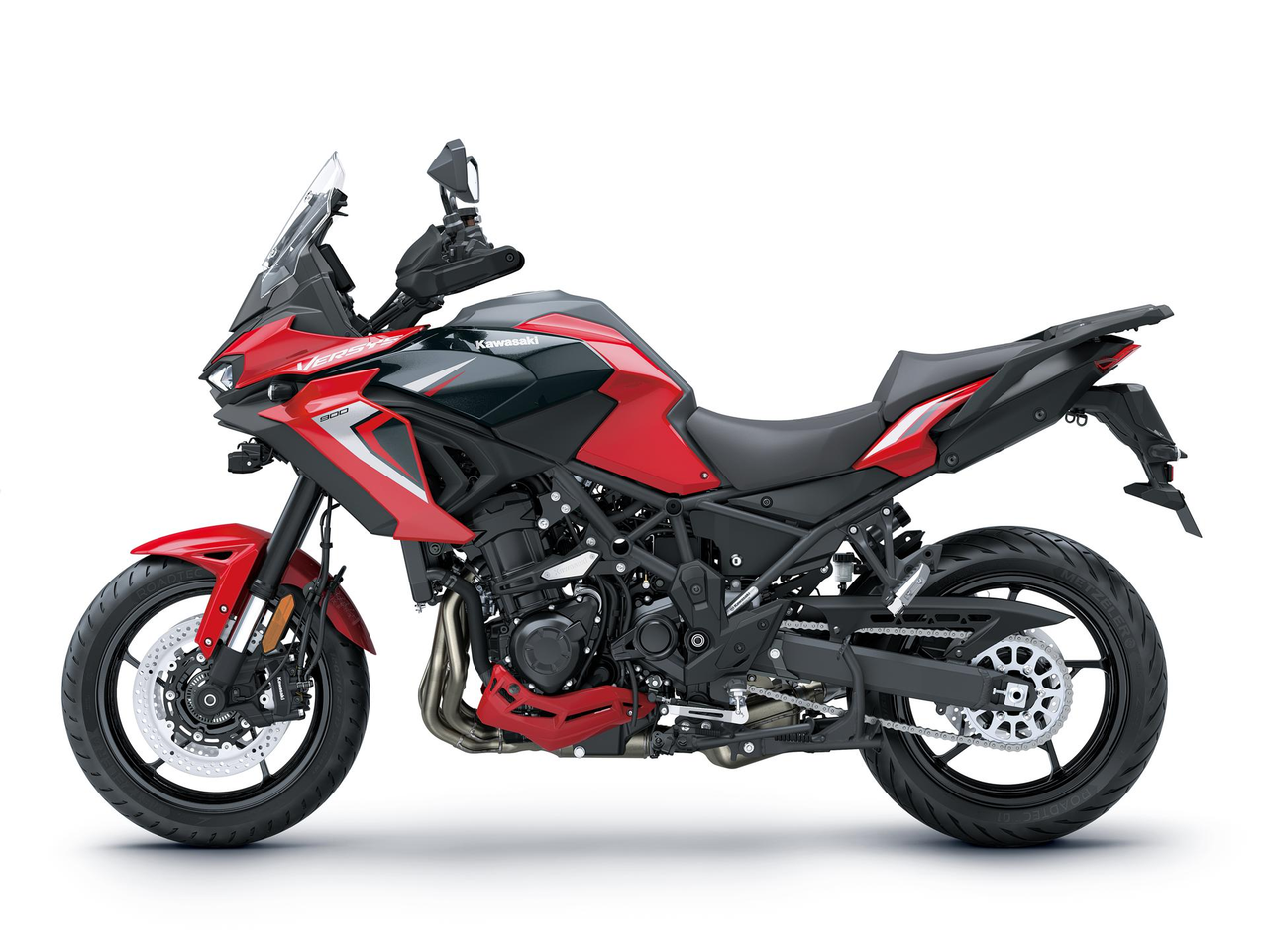 KAWASAKI Versys 900 SE MY27 Firecracker Red / Metallic Carbon Gray (RD1)