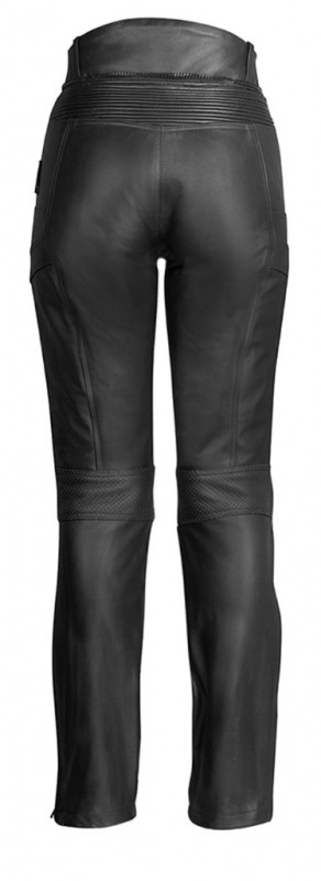 MBW Dámské kožené moto kalhoty Dora černé