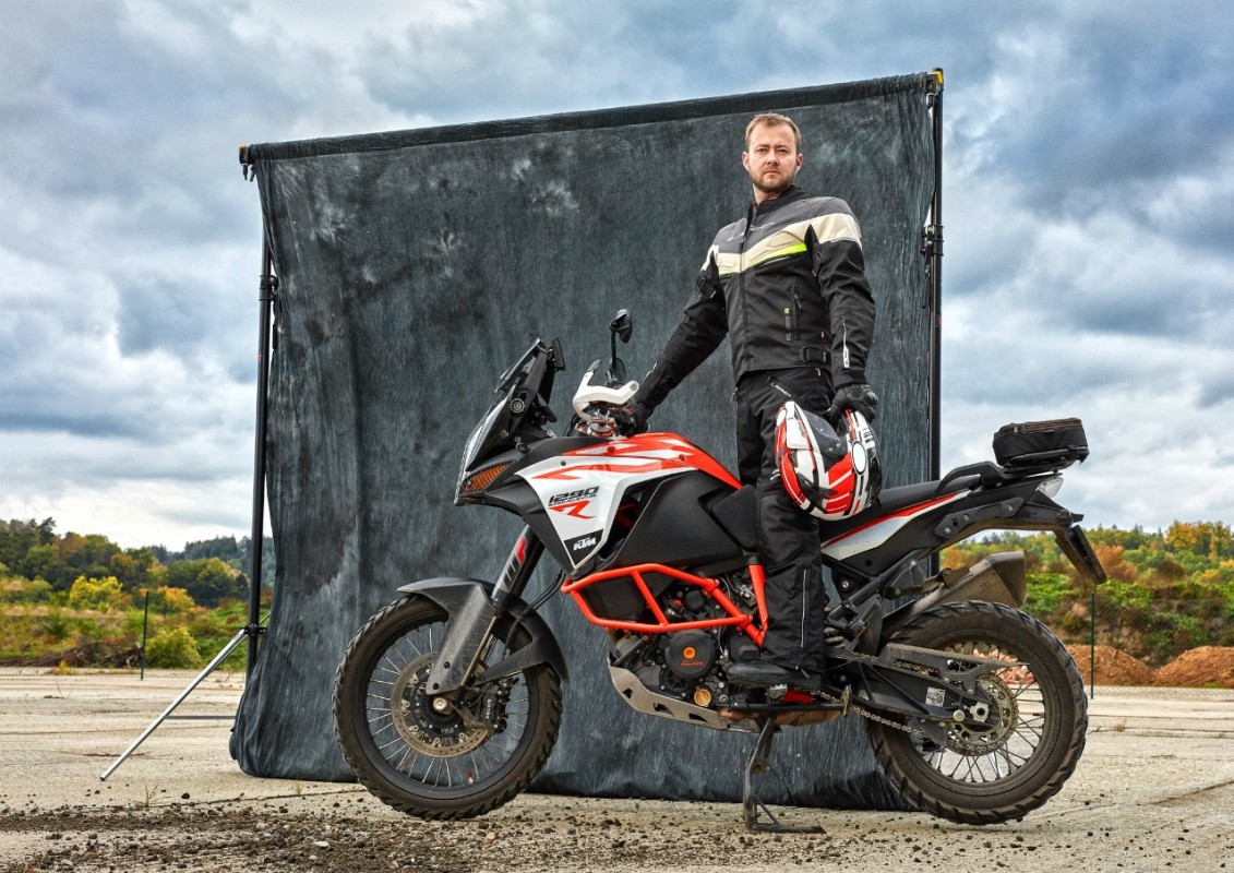 MBW Pánská textilní moto bunda BLADE-R