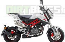 Benelli TNT 125 E5 bílá