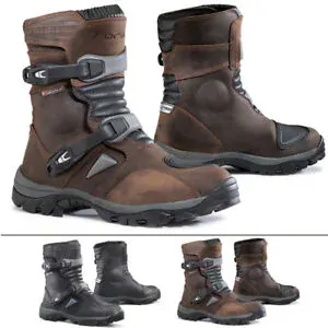 Moto boty FORMA ADVENTURE LOW WP černé 