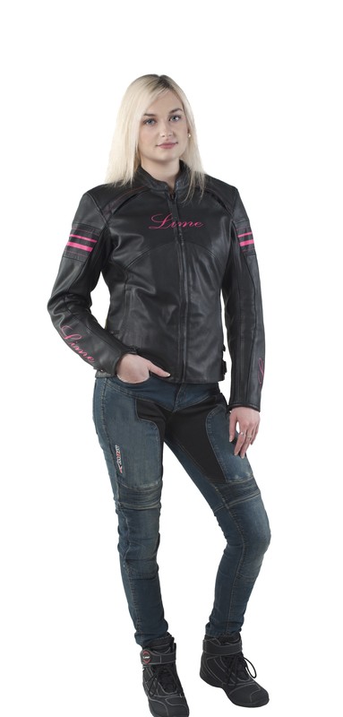 MBW Dámské kevlarové moto jeansy Pippa modré