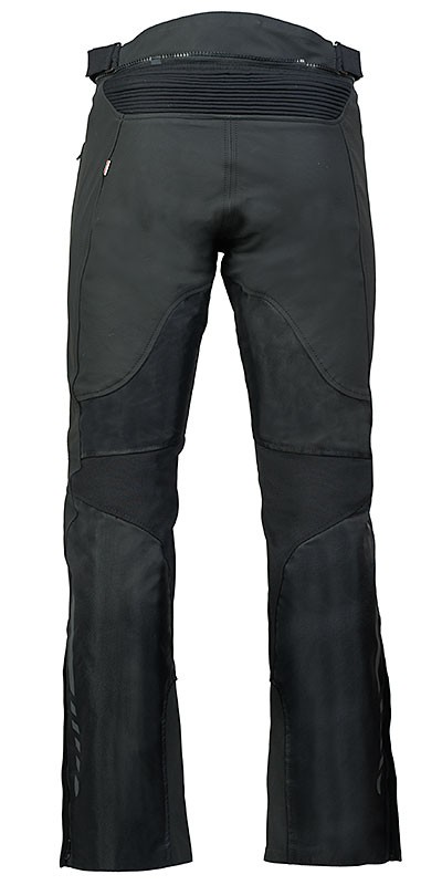 MBW Dámské a pánské koženo textilní moto kalhoty Gili černé