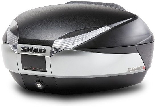 SHAD Vrchní kufr na motorku SH48 Titan se zámkem PREMIUM SMART