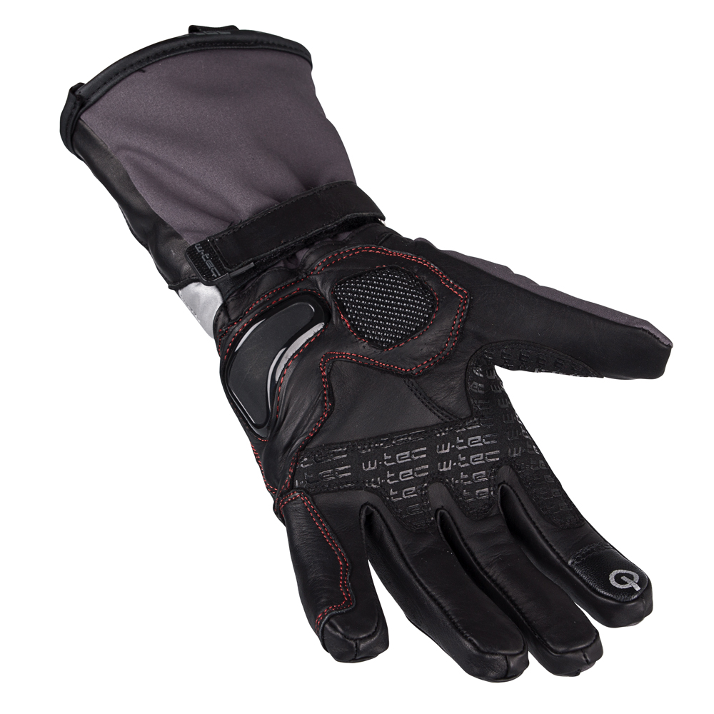 Moto rukavice W-TEC Kaltman černo-šedá